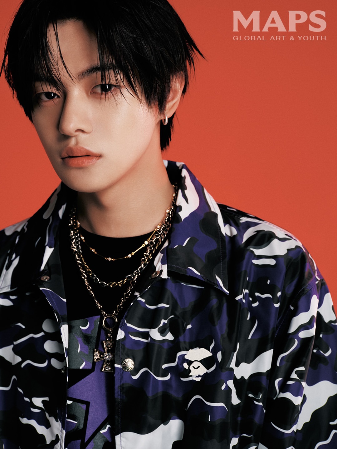Leo for MAPS JAPAN Summer Issue with A BATHING APE, photo 14 of 15