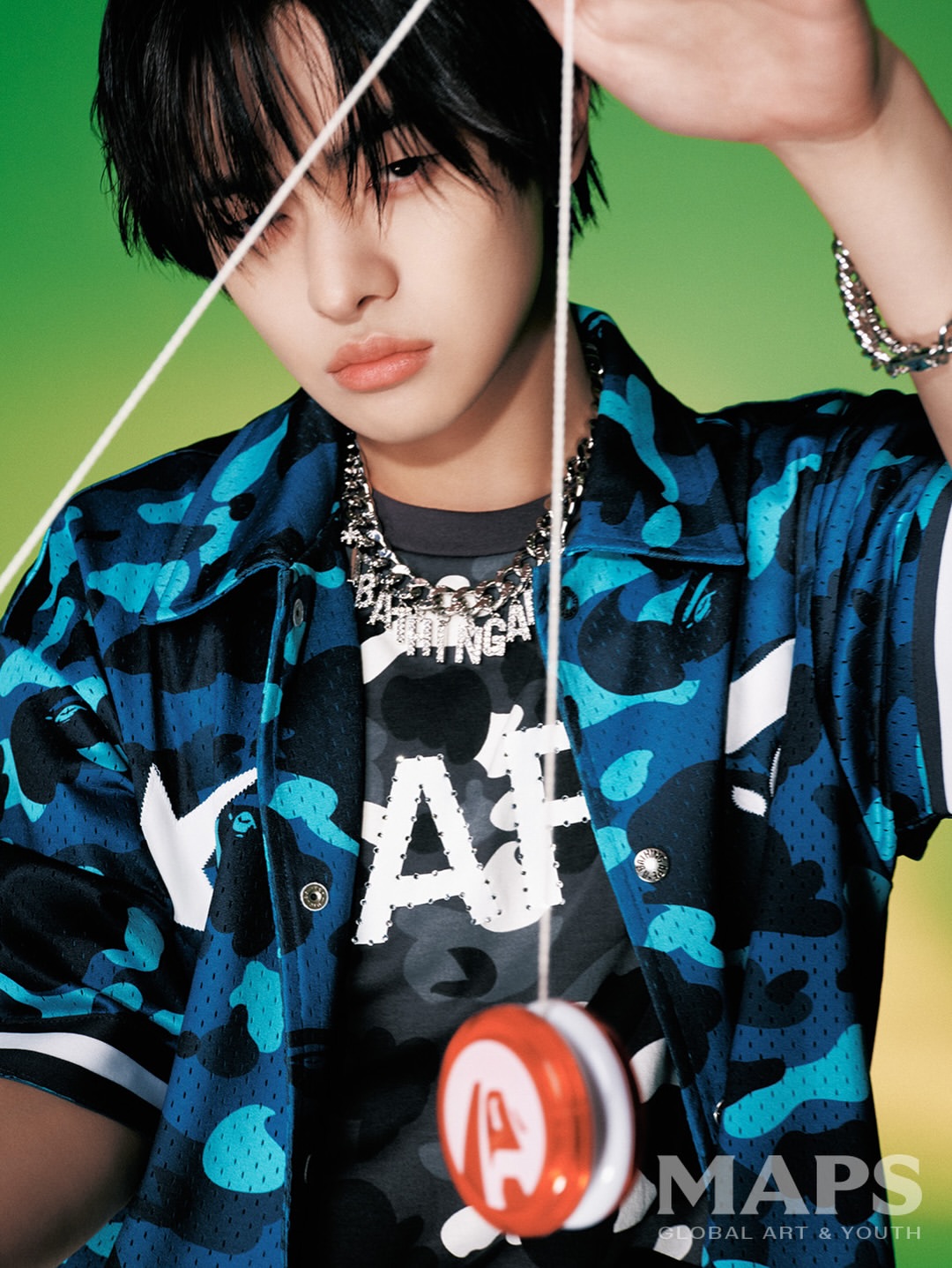 Leo for MAPS JAPAN Summer Issue with A BATHING APE, photo 11 of 15