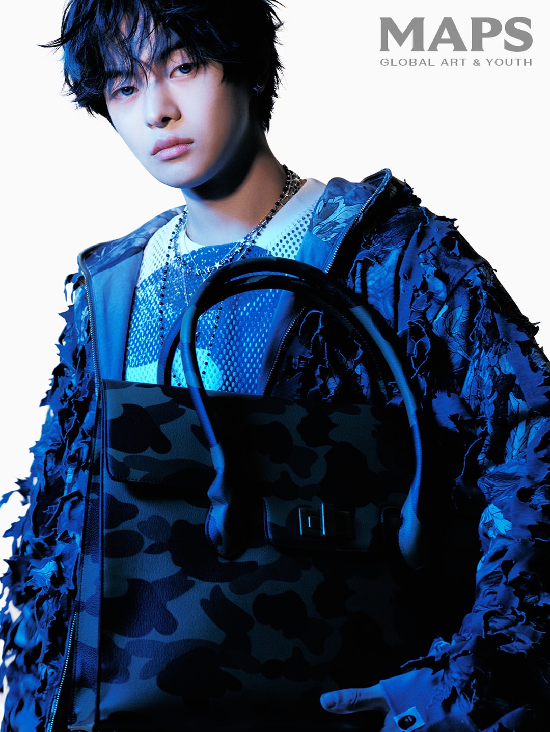 Leo for MAPS JAPAN Summer Issue with A BATHING APE, photo 6 of 15