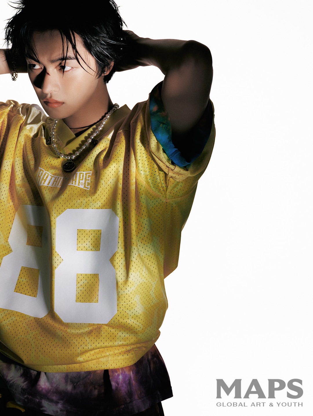 Leo for MAPS JAPAN Summer Issue with A BATHING APE, photo 3 of 15